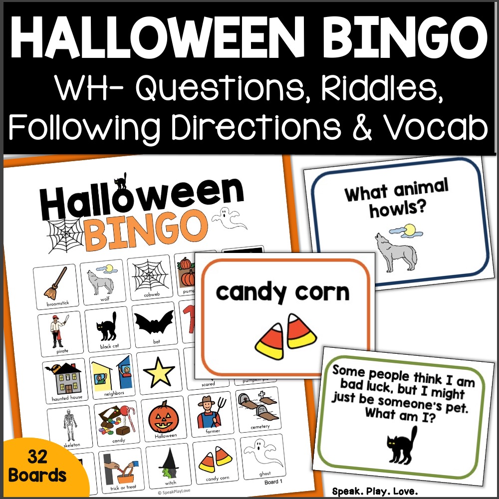 Halloween Bingo kids