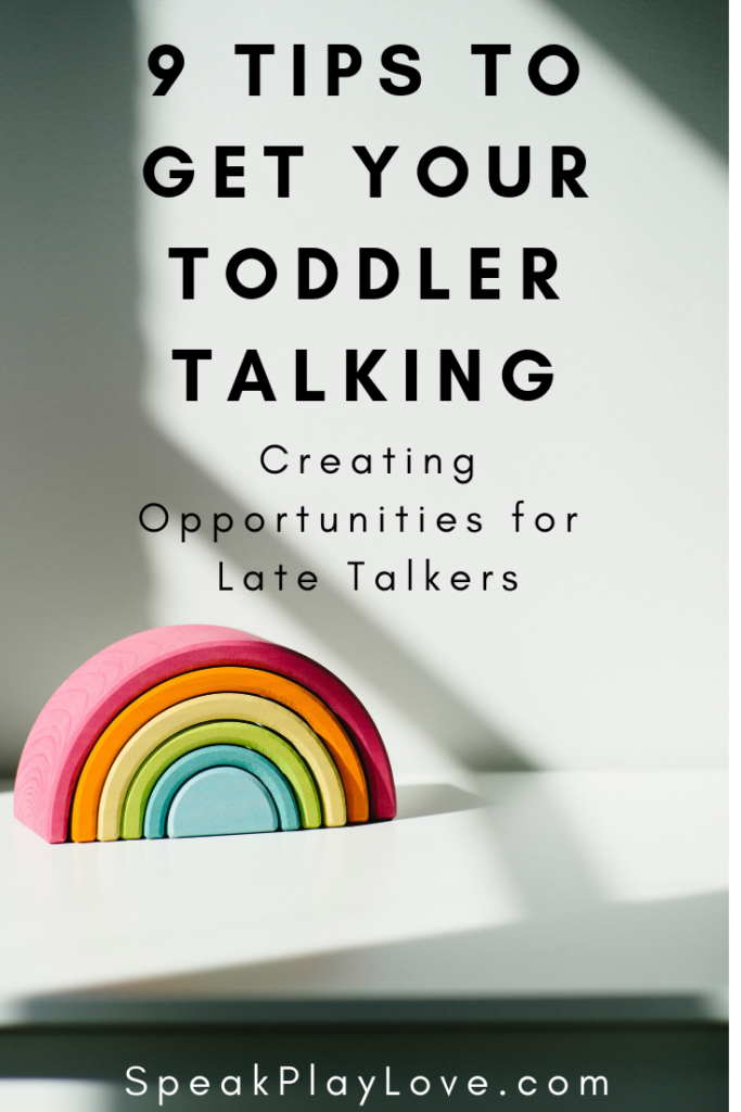 pin image to get toddler to talk