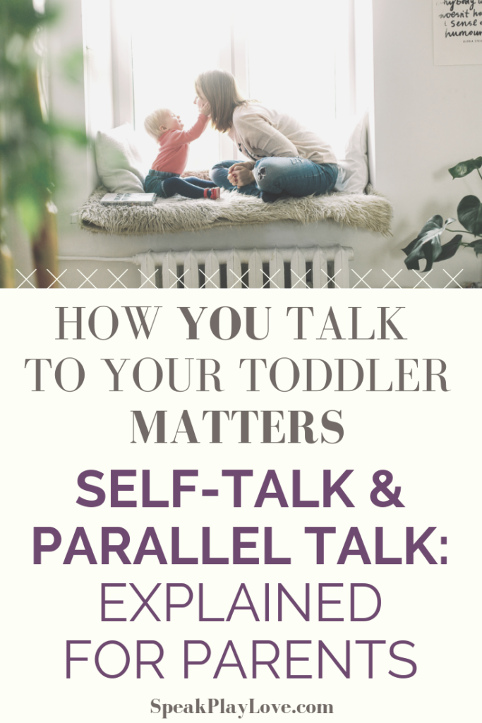 Self Talk and Parallel Talk Pin Image