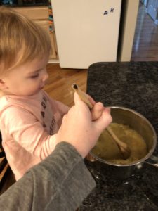 Speech Therapy at home with cooking