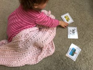 Song Communication Cards for language development