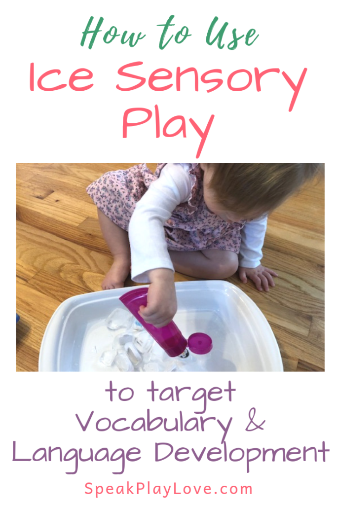 pin image for ice cube activity for learning