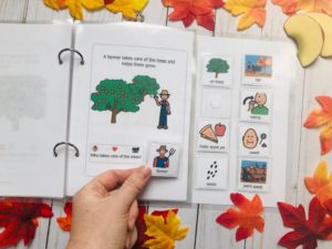 apple interactive book for speech therapy