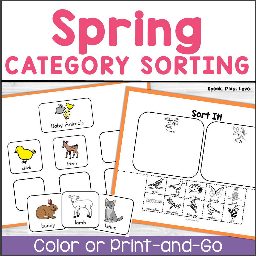 picture of spring category sorting mats