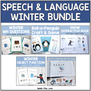 winter speech and language activities