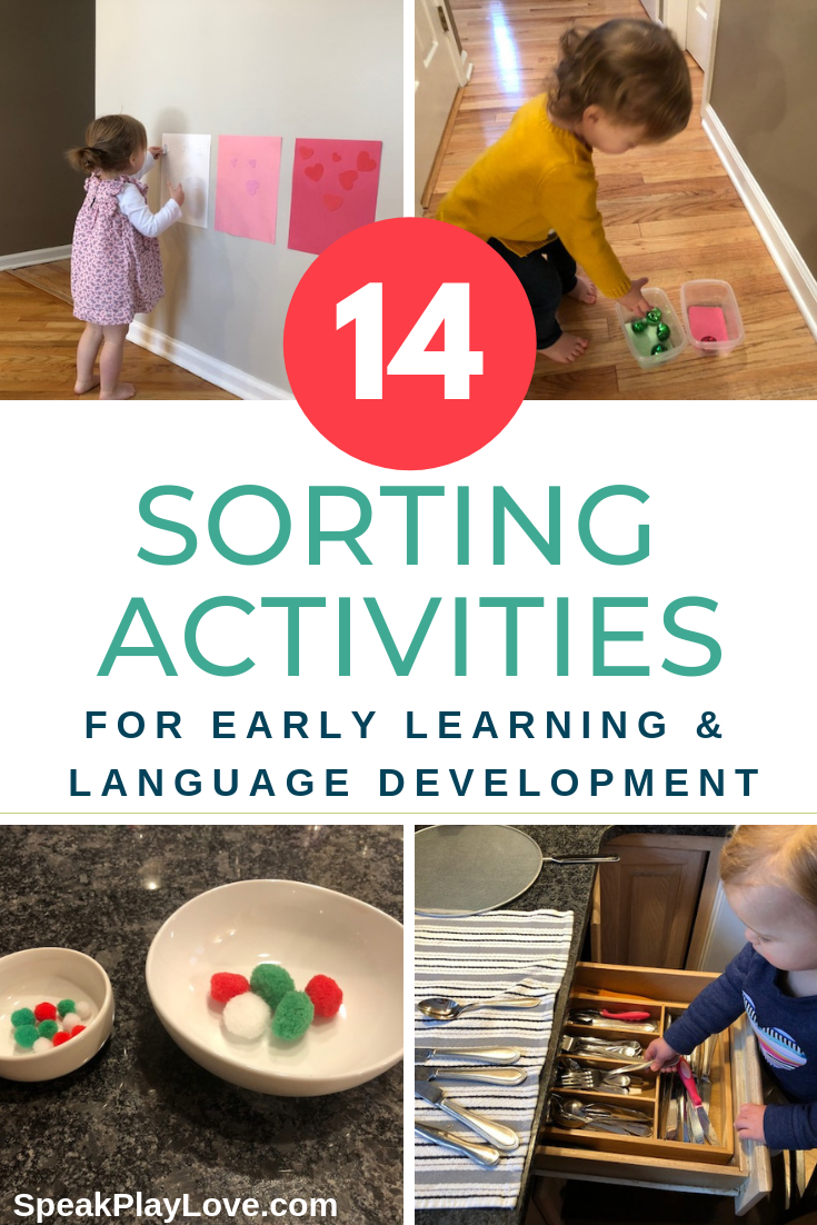 Sorting Activities for Toddlers and Preschoolers: Encourage Language ...