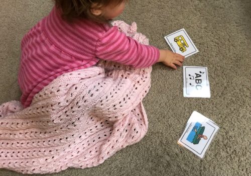 Song Communication Cards for language development