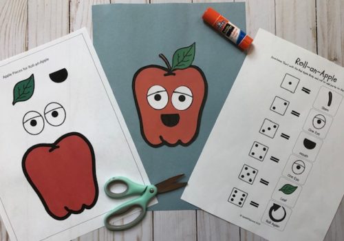 apple craft for speech therapy