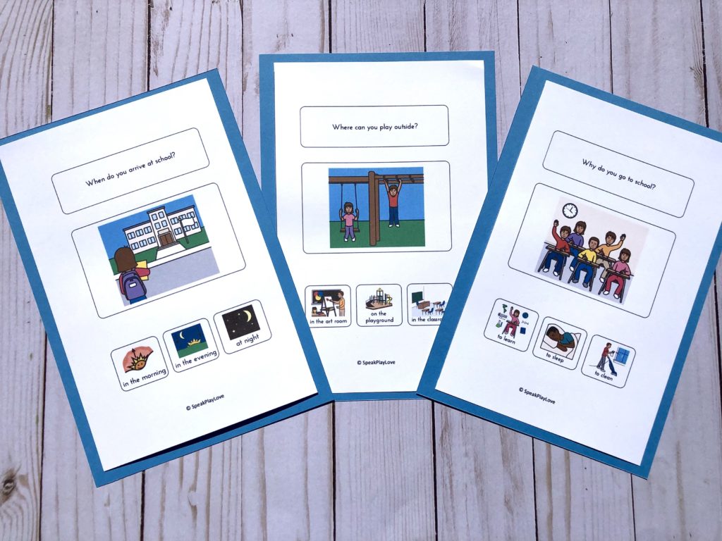 Back to School Speech Therapy Activities - Plus a Free Activity - Speak ...