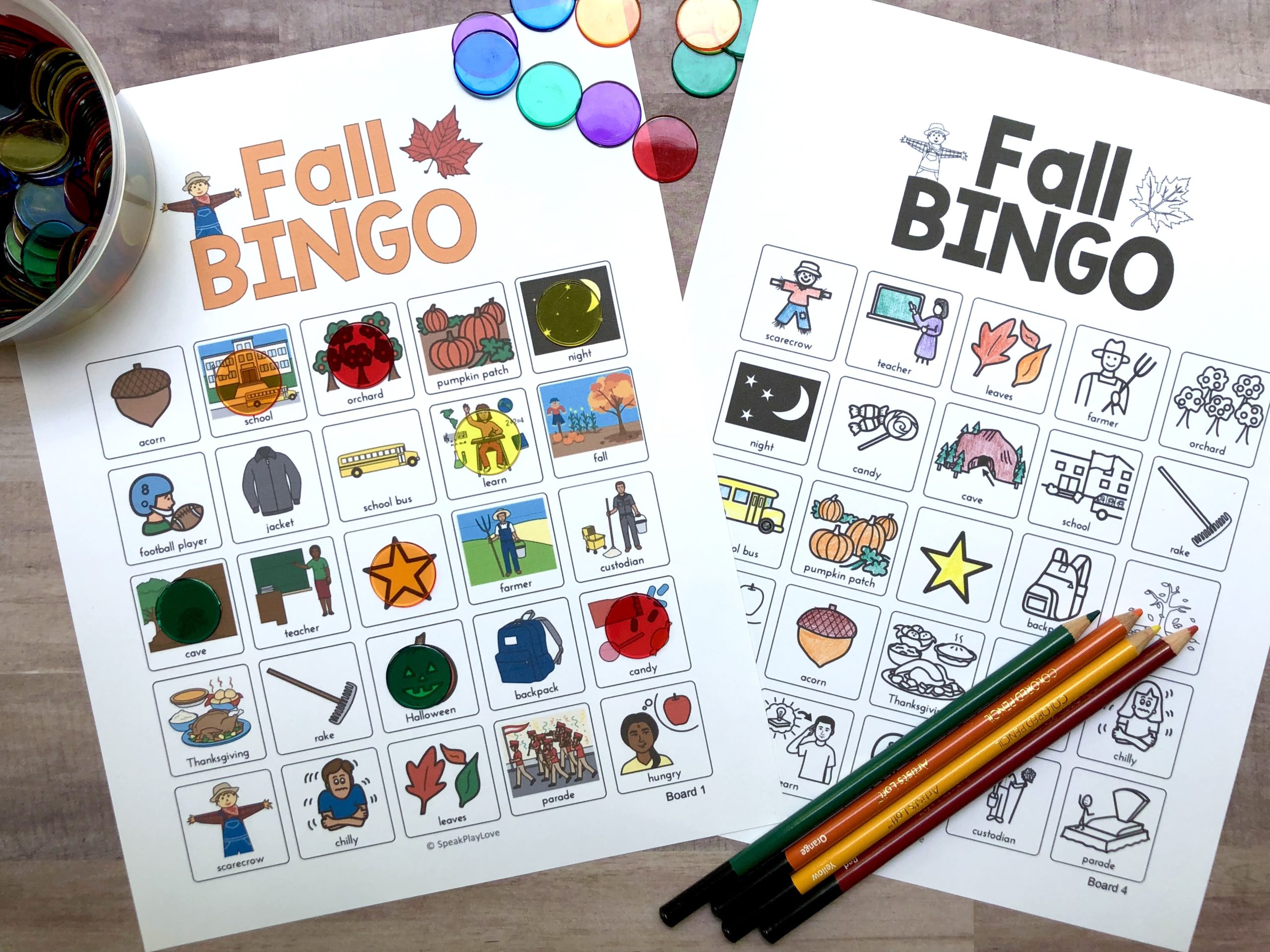 Fall Speech Therapy Activities Plus A Free Download Speak Play Love 